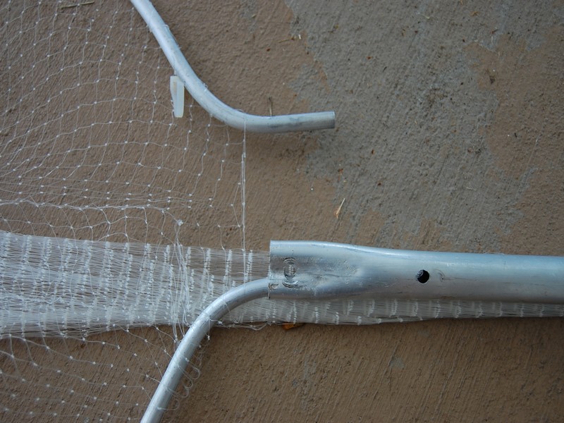 Replacing Shrimping Dip Net Sock Tutorial